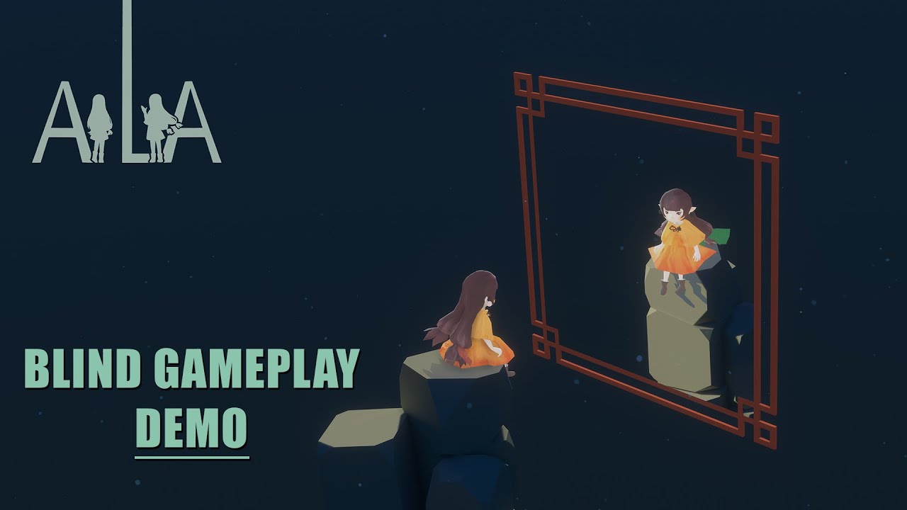 Демонстрация игрового процесса Ailia Blind — головоломка-исследование.