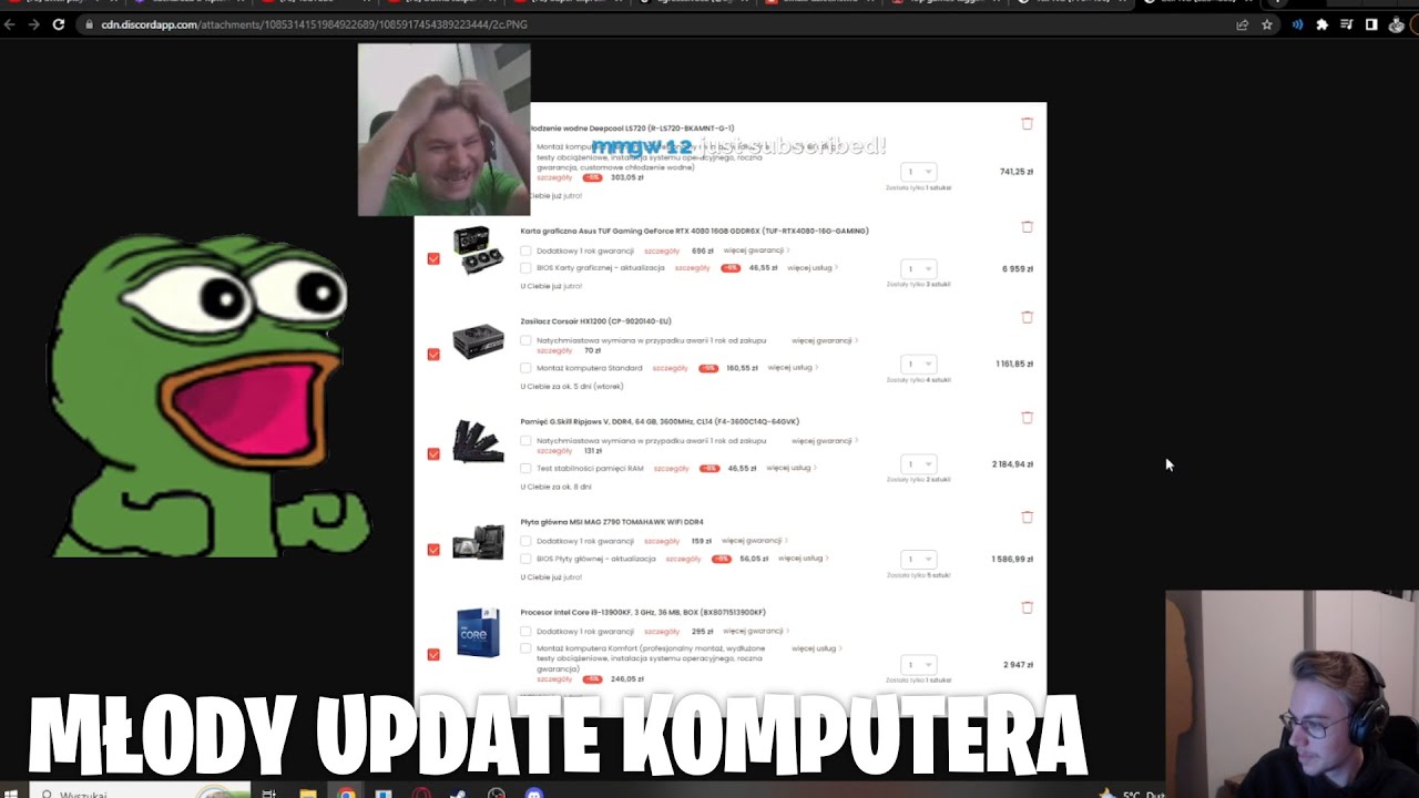 Młody update komputera
