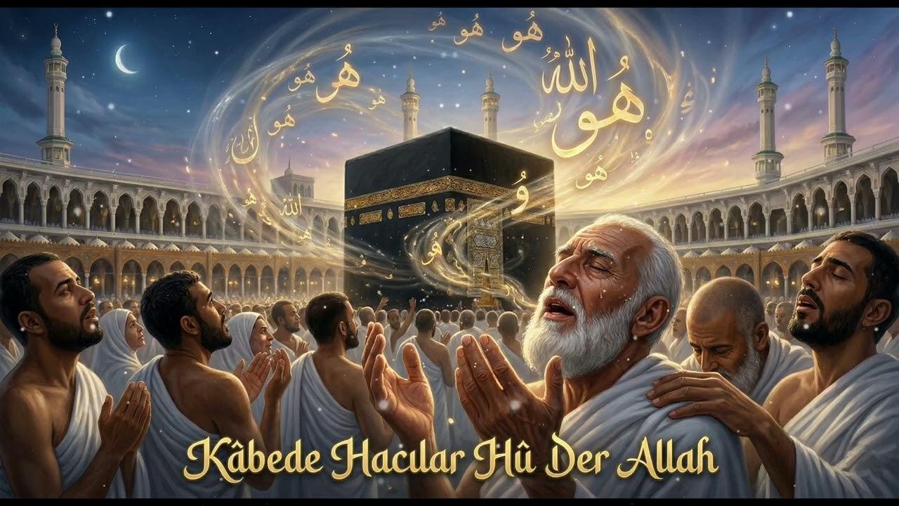 KÂBEDE HACILAR HÛ DER ALLAH 🕋 | Mescid-i Haram'da Manevi Atmosfer ve Zikir