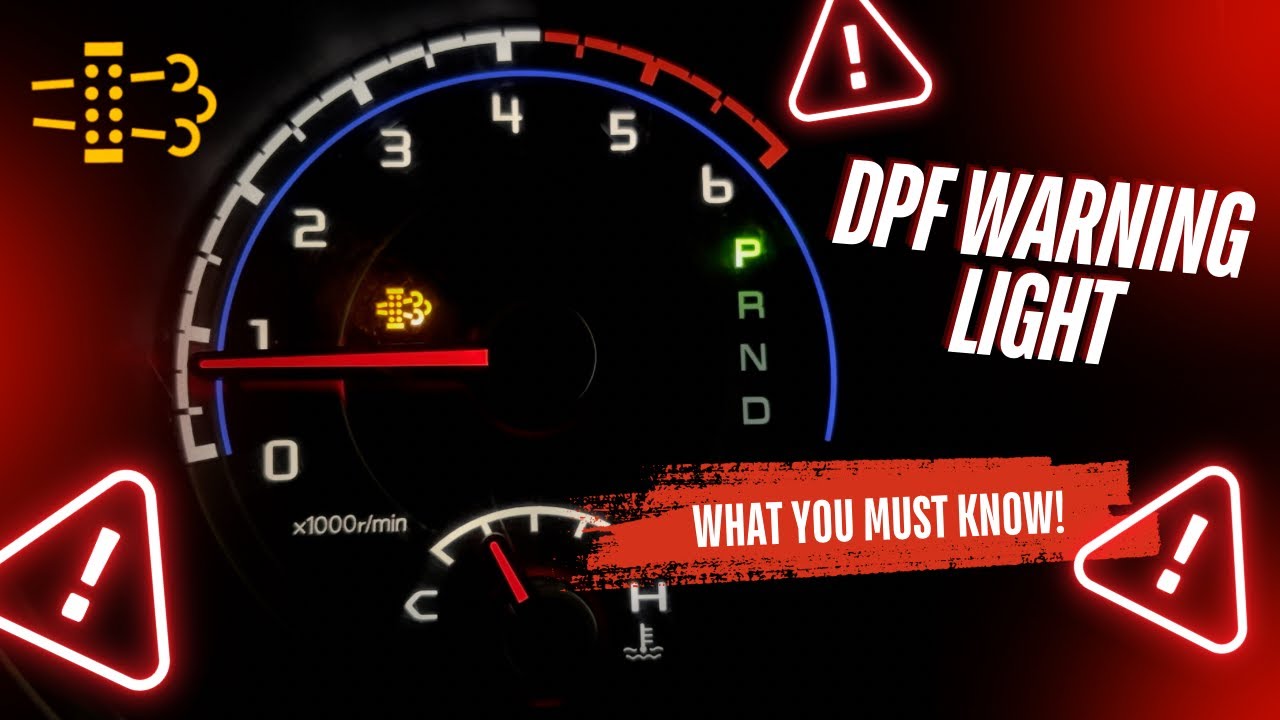 DPF Warning light and what to do! - Mitsubishi Pajero