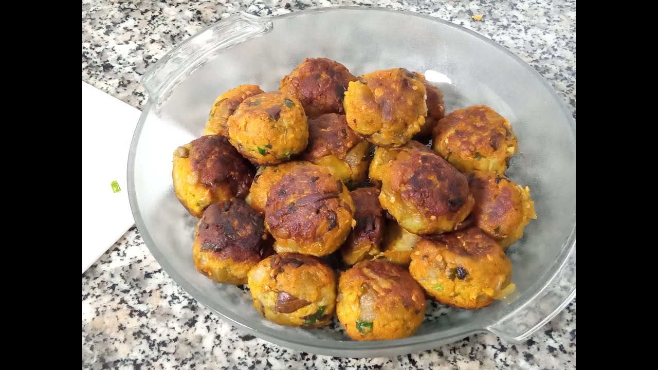 קציצות חציל ופטריות