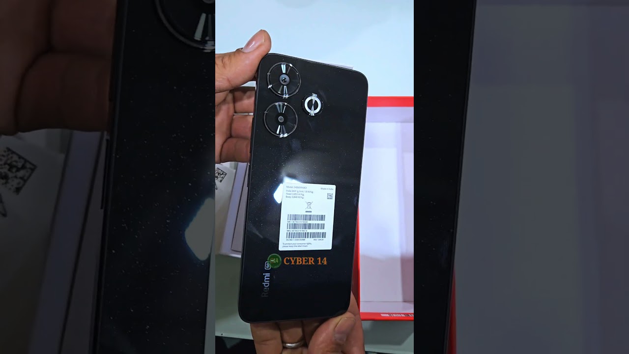 Redmi 13 5g unboxing and first impression | redmi 13 black colour unboxing #shorts