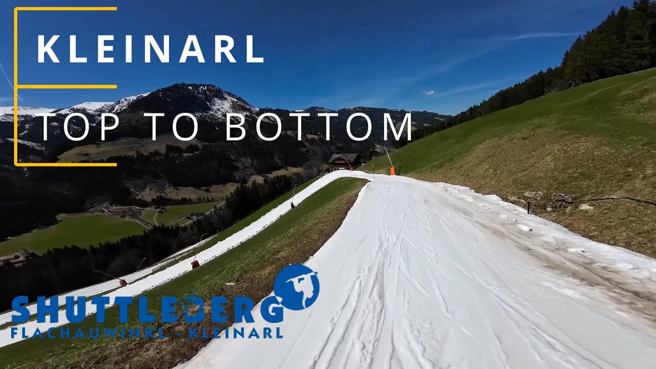 (AT) Kleinarl | Top to Bottom | 1925m ► 1000m | Very springy Alps skiing