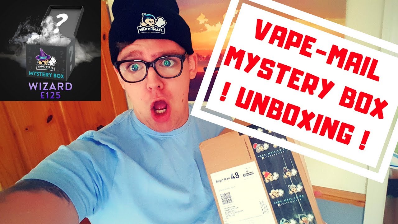 Vape-Mail Mystery Box unboxing !!!!