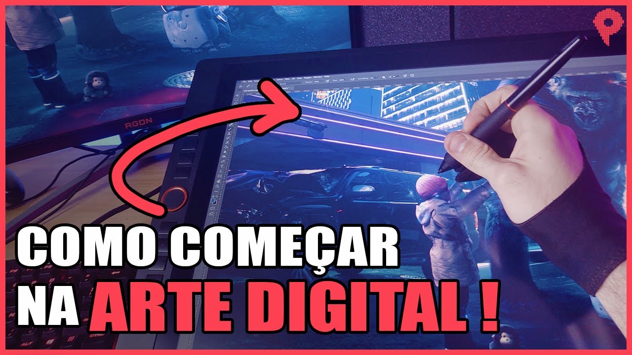 COMO COMEÇAR na ARTE DIGITAL - 4 DICAS que todo iniciante PRECISA SABER !