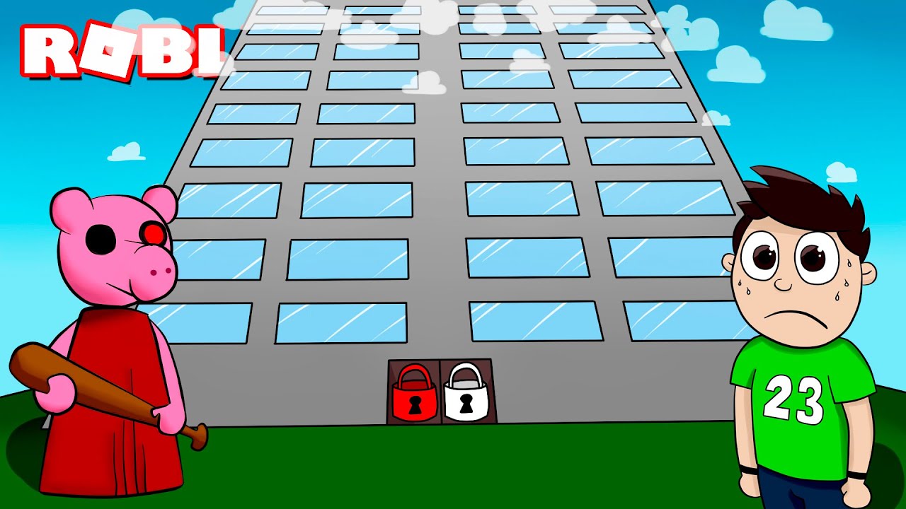 CREAN EL MAPA de un RASCACIELOS GIGANTE en PIGGY BUILD MODE !!