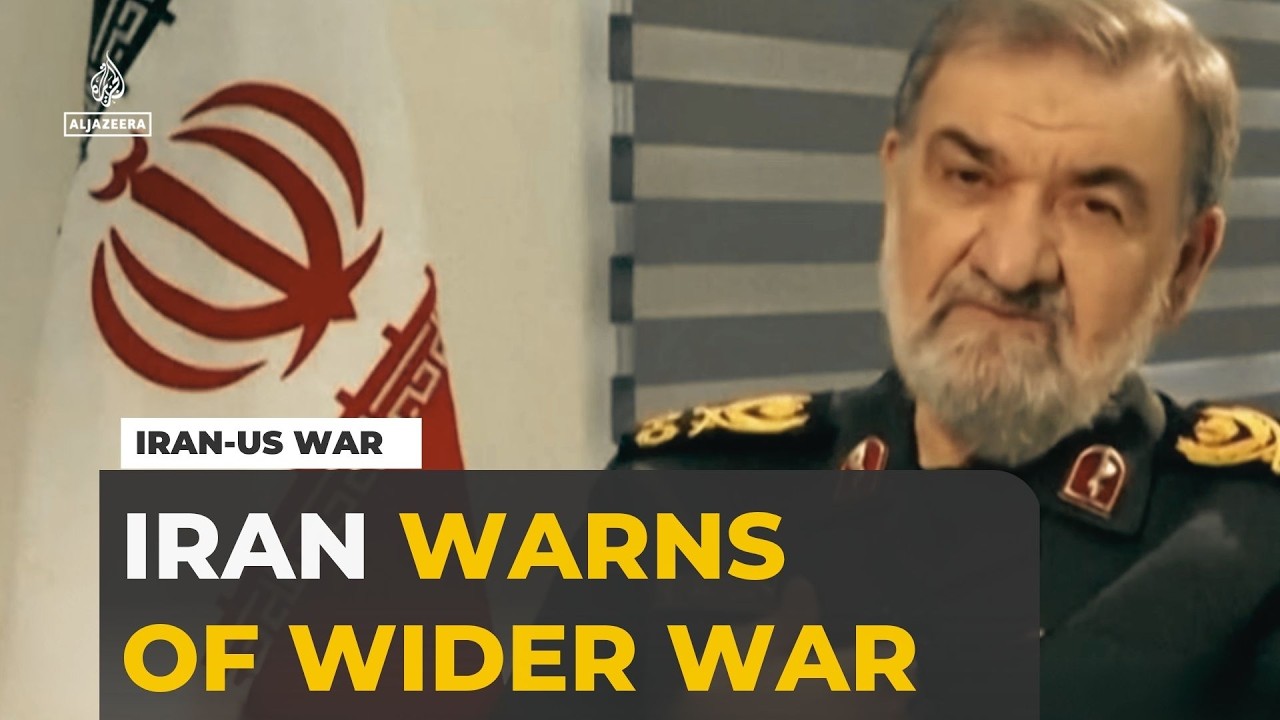 Iran warns of full-scale offensive after seventh night of US air strikes