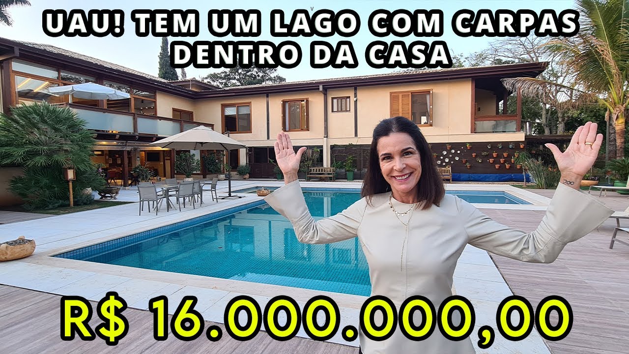 CASA COM VENDA EXCLUSIVA NO CONDOMÍNIO TERRAS DE SÃO JOSÉ 1 - A MAIOR CASA DO CANAL 😱😱😱
