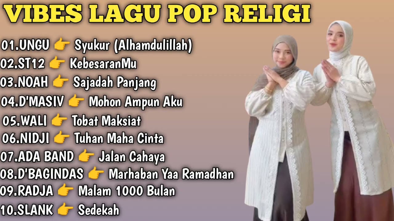 LAGU BAND POP RELIGI INDONESIA || MARHABAN YAA RAMADHAN 🤲