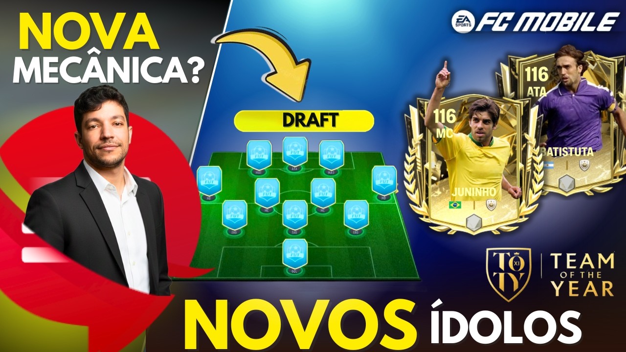 💣NOVO MODO DRAFT, EVENTO TOTY,  MODO MANAGER, NOVOS &Iacute;DOLOS, ANALISE DE TIMES E MUITO MAIS