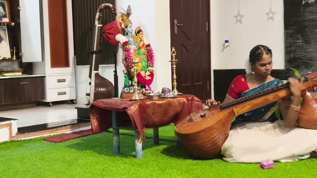Jatherswaram in veena
