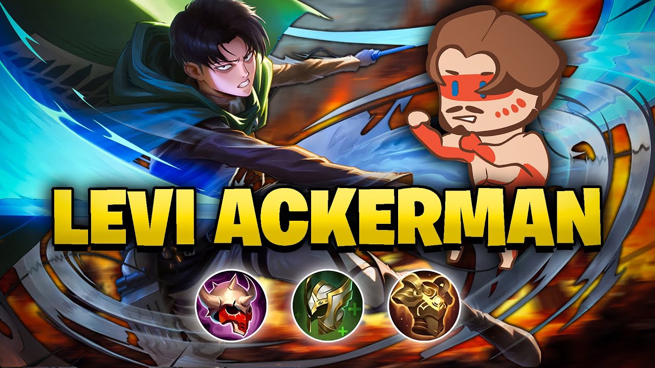 MARTIS LEVI ACKERMAN KOST&Uuml;M&Uuml;! - ATTACK ON TITAN x MOBILE LEGENDS