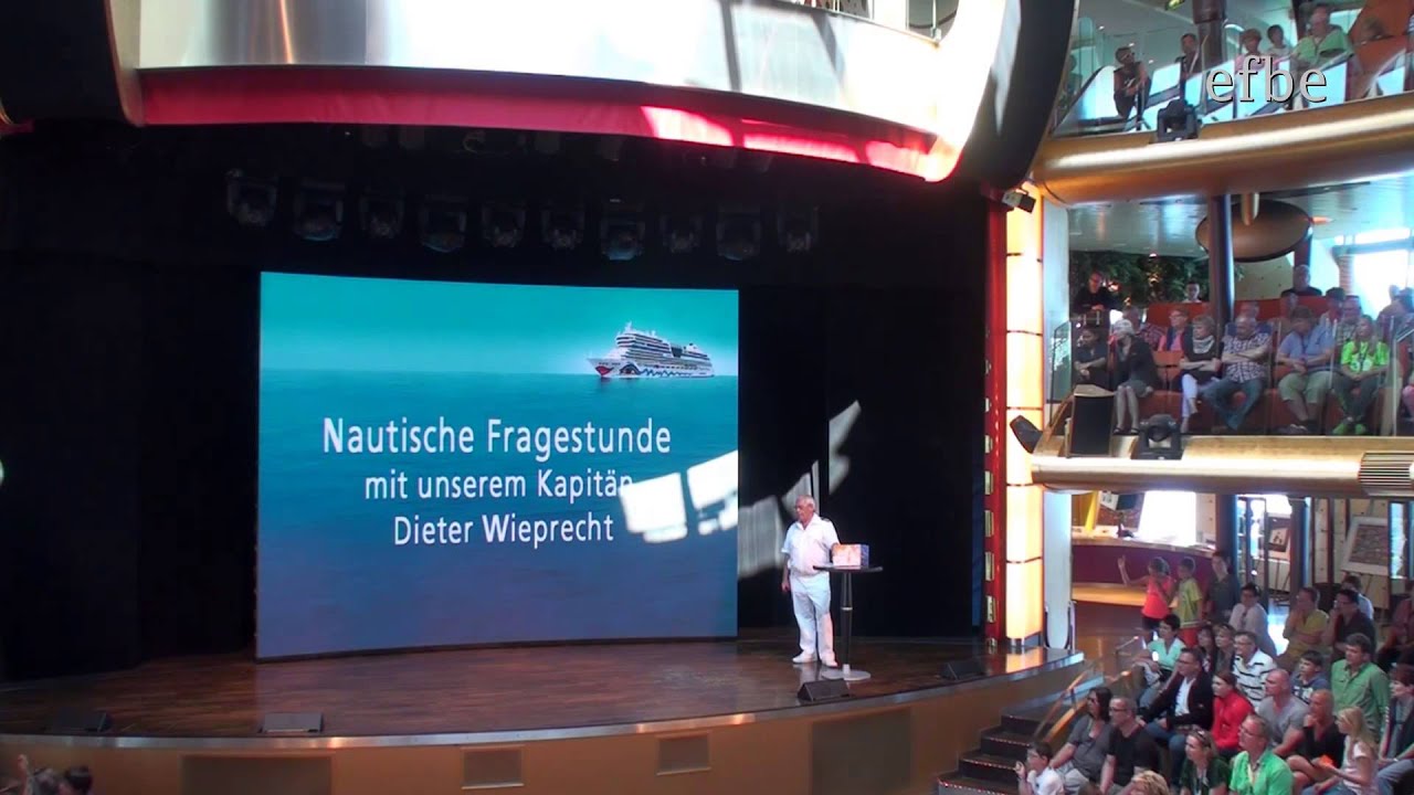 Nautische Fragestunde mit Captain Out Teil 1 | 15.04.2014 AIDAmar