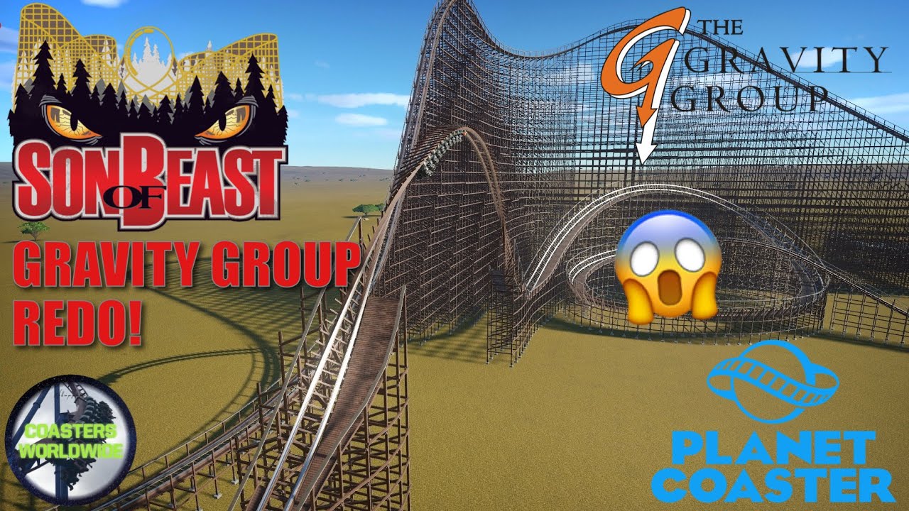 Son of Beast at Kings Island Gravity Group Redo (Planet Coaster Builds)