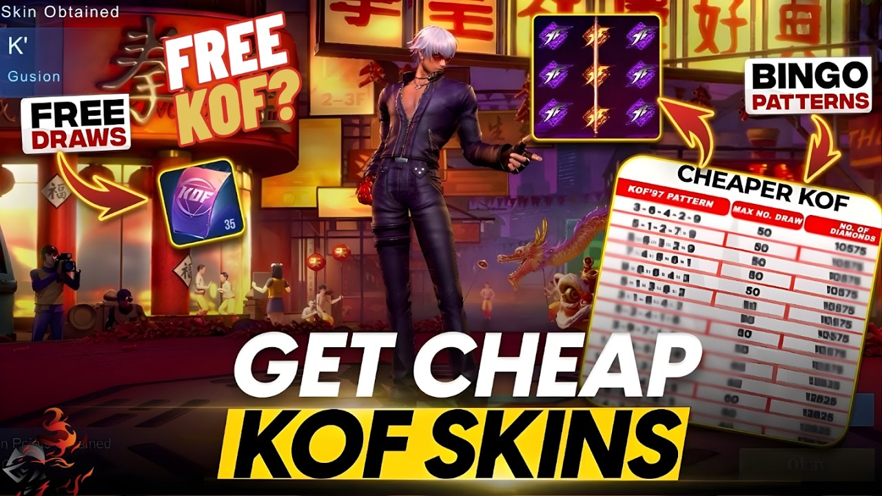 CHEAPEST KOF SKIN STRATEGY | KOF EVENT GUIDE | KOF BINGO PATTERN 2026