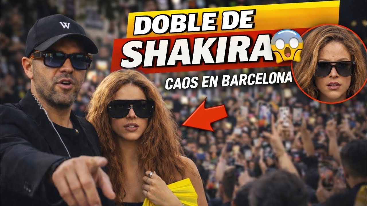 Doble de Shakira provoca el caos en Barcelona | Experimento social
