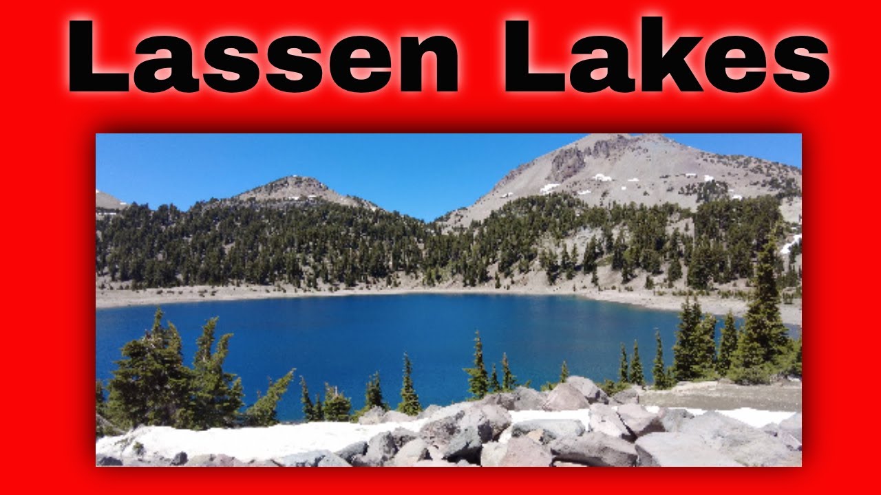 Azure Blue Lake Helen & Emerald Green Lakes of Lassen