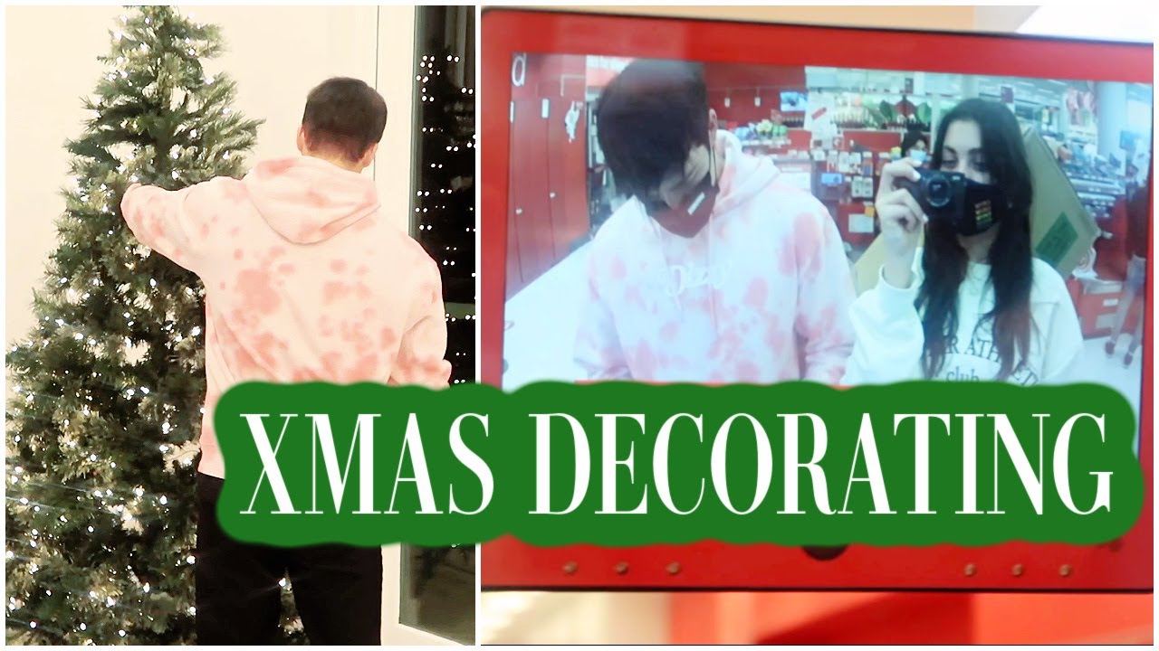 DECORATING BLAKE'S ROOM FOR XMAS *VLOG*