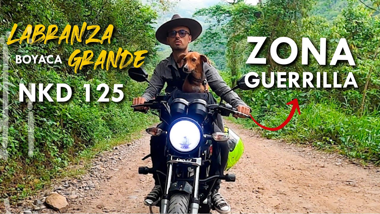 De CASANARE a BOYACA⚠️Viaje en MOTO hacia LABRANZAGRANDE COLOMBIA | AKT NKD 125