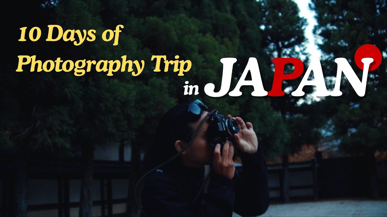 10 Days of Photography Trip in Japan | Nikon F3 & Kodak Vision Film