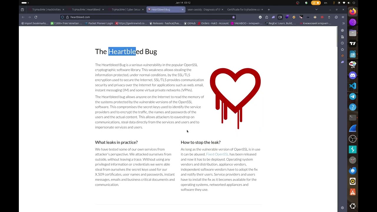 HeartBleed TryHackMe WalkThrough