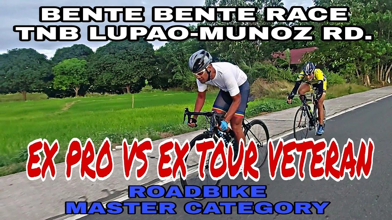 BENTE BENTE RACE ROADBIKE THE MASTER CATEGORY with Ex Pro and TOUR VETERANS