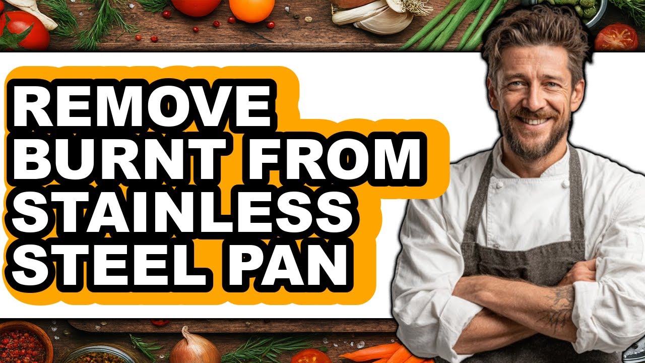 How to Remove Burnt from Stainless Steel Pan (easy Method)