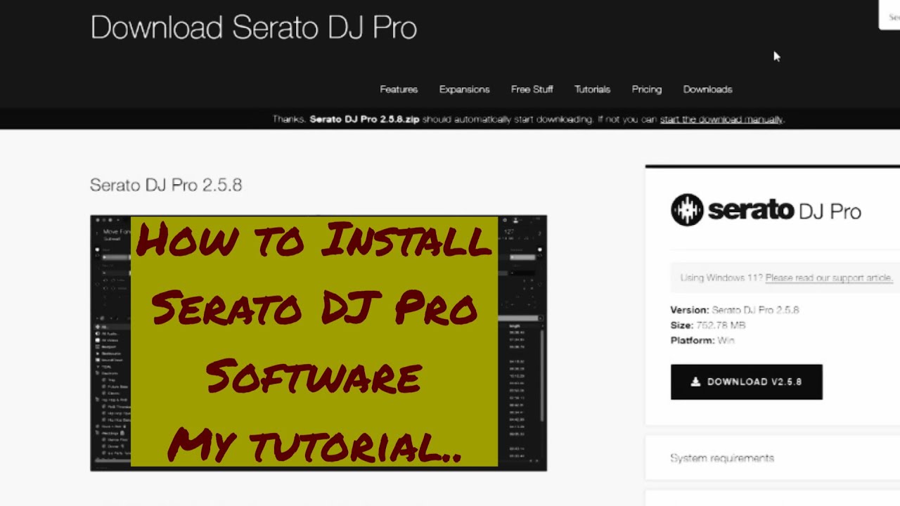 Как установить Serato Dj Pro.. Мое руководство и быстрый старт.