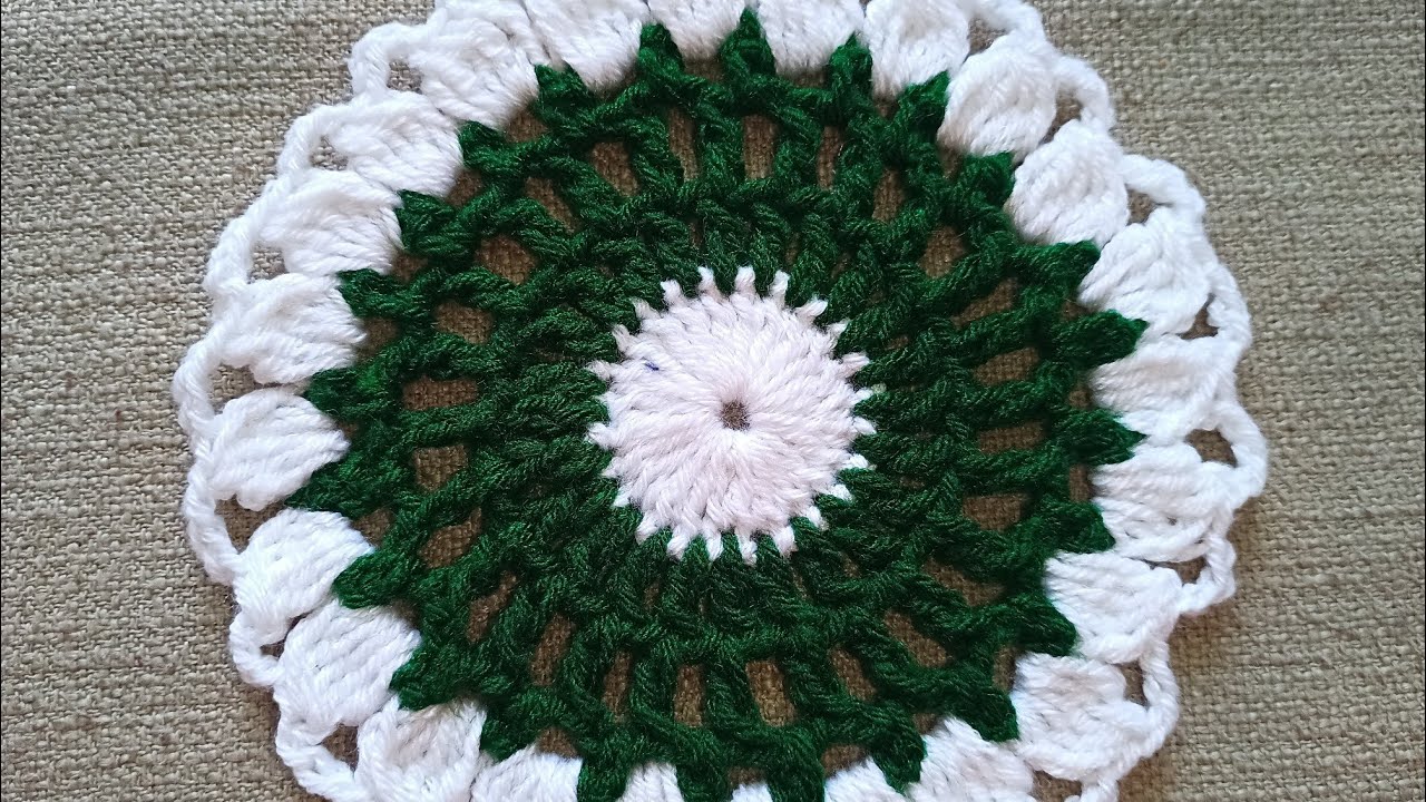 Woolen flower making #simple & easy flower #pls subscribe my channel