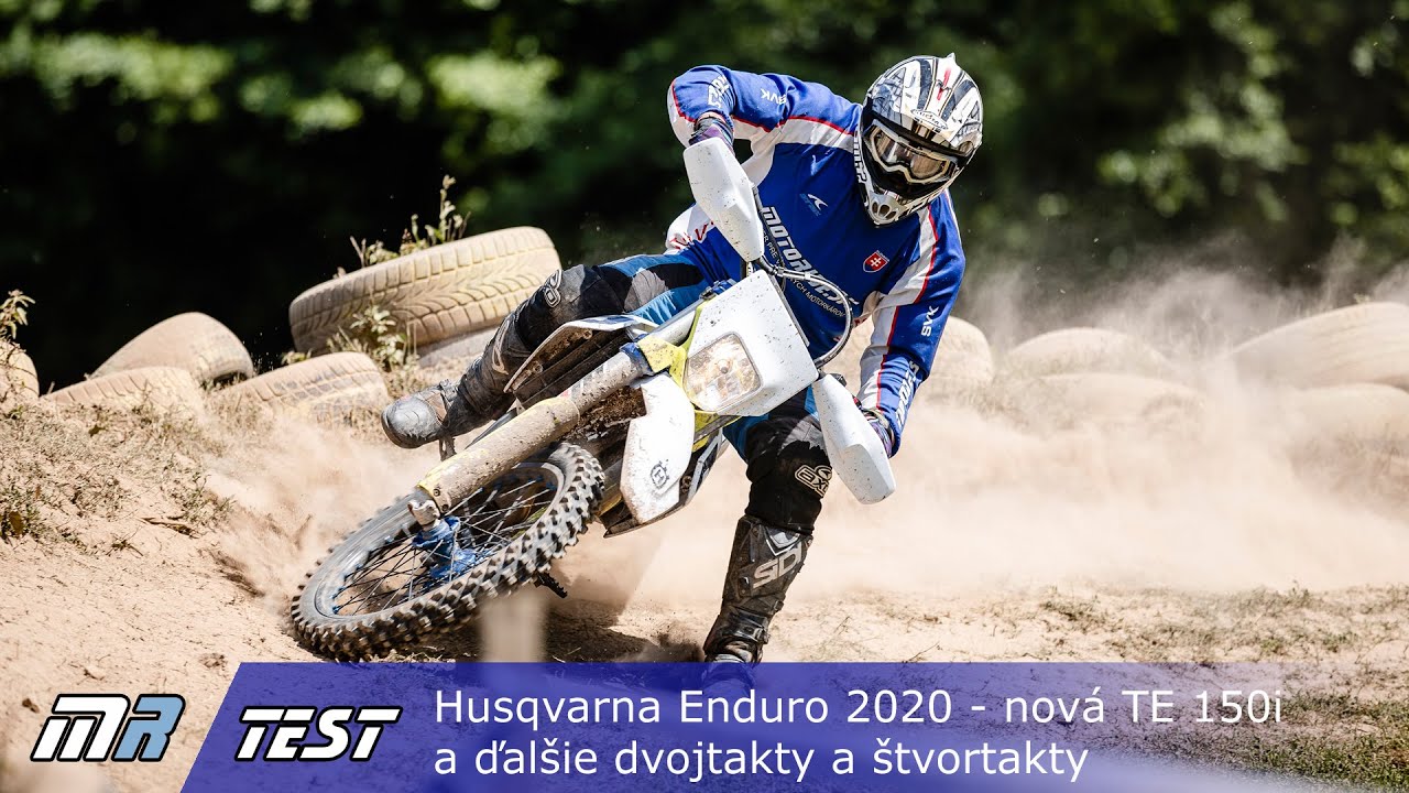 Vyskúšali sme Husqvarna Enduro 2020 - nová TE 150i  a ďalšie biky - motoride.sk
