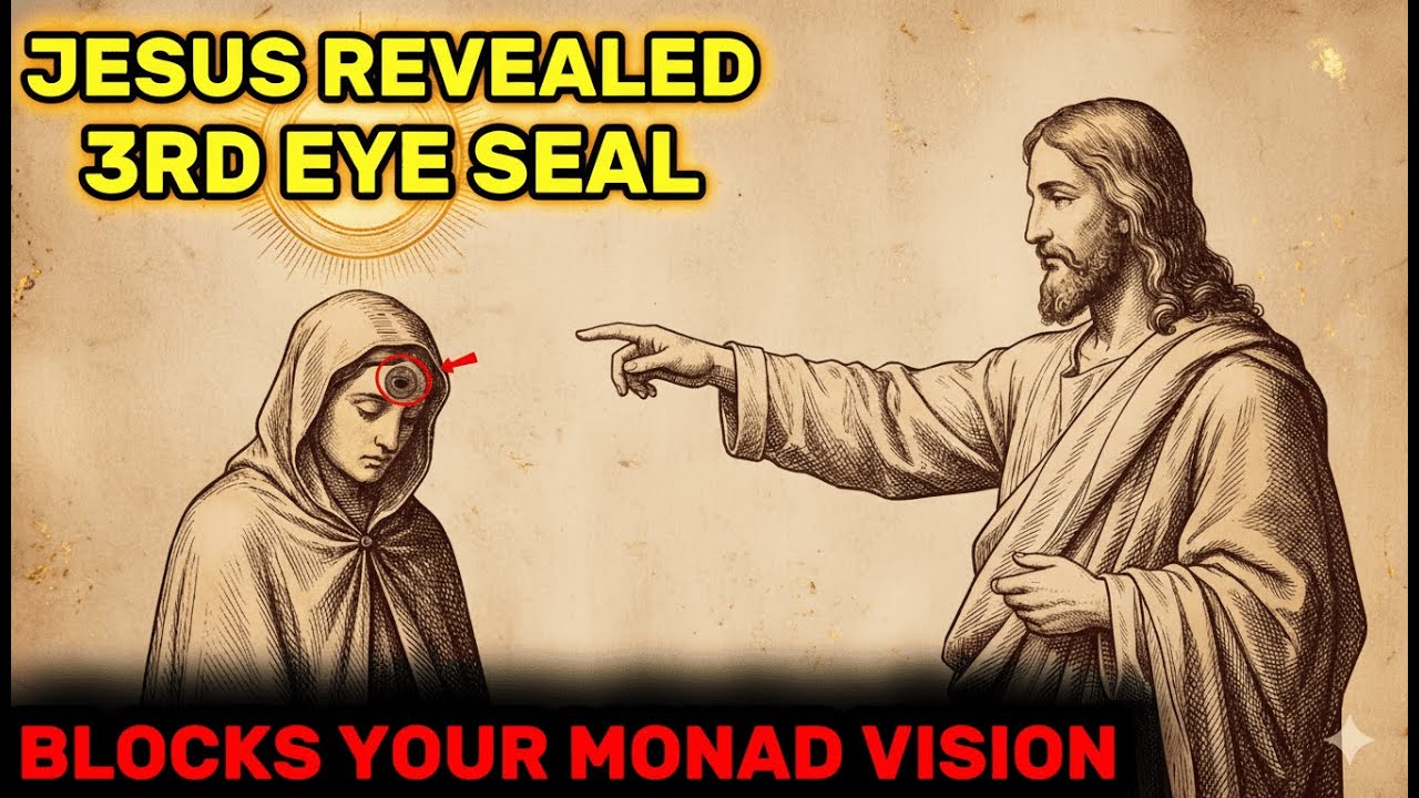 Jesus Revealed the 3rd Eye Seal No Church Will Break — Your Monad Vision Is Blocked