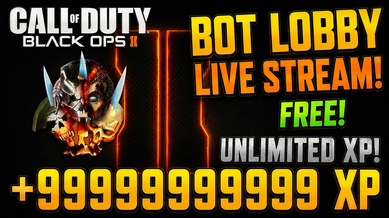 BO2 NEW XP BOT LOBBY GLITCH! EASY MAX RANK /BEST WORKING BO2 XP GLITCH !join !setup !lobby