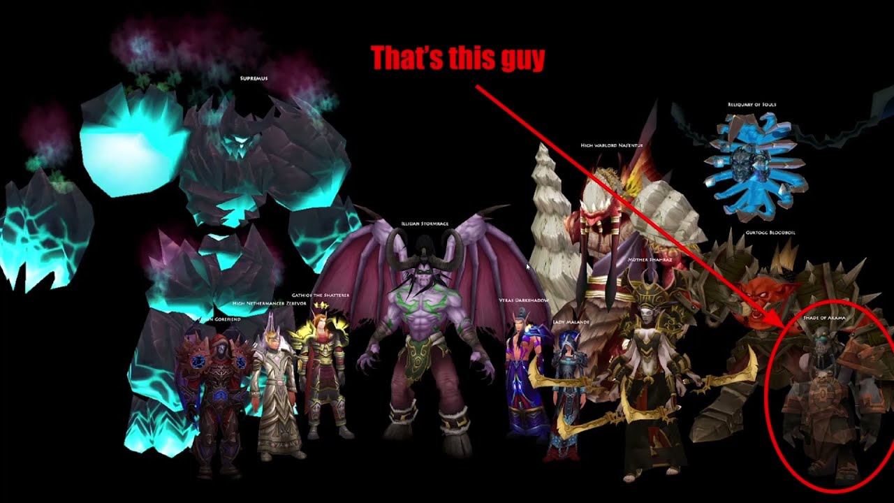 TBC Classic - Black Temple Shade of Akama Boss Guide (Glory)