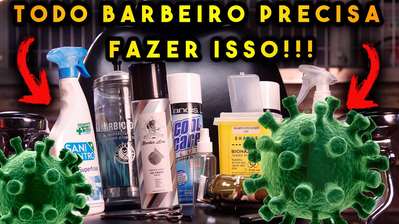 Higienização dos Equipamentos de Barbeiro ⚠️