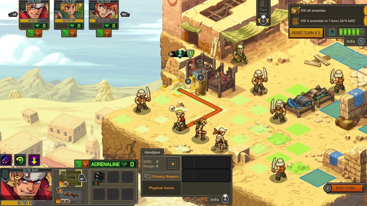 Metal Slug Tactics - Trigger Happy Trophy/Achievement