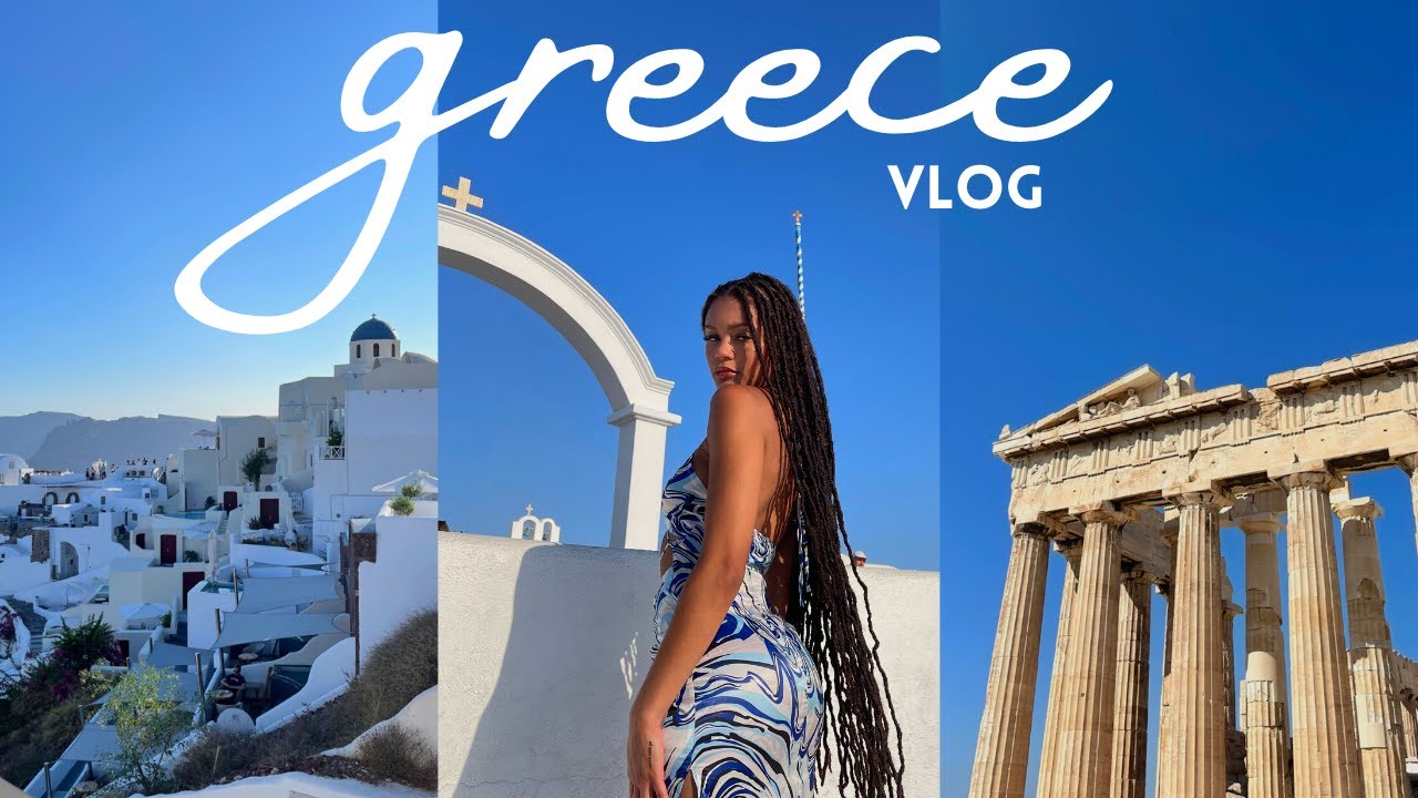 slowing down in greece! | greece travel vlog: santorini, mykonos, athens
