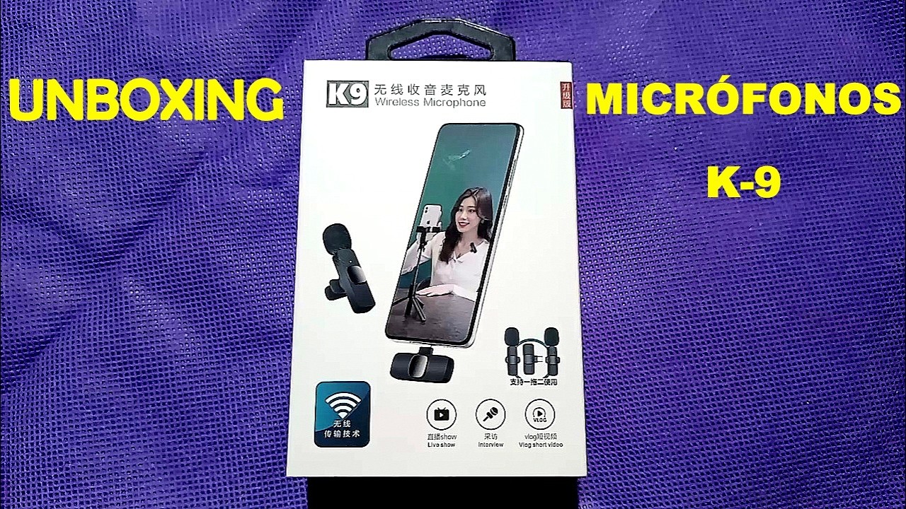 MICROFONOS K-9 | UNBOXING || #unboxing #mexico #microfonos #k9 #colombia