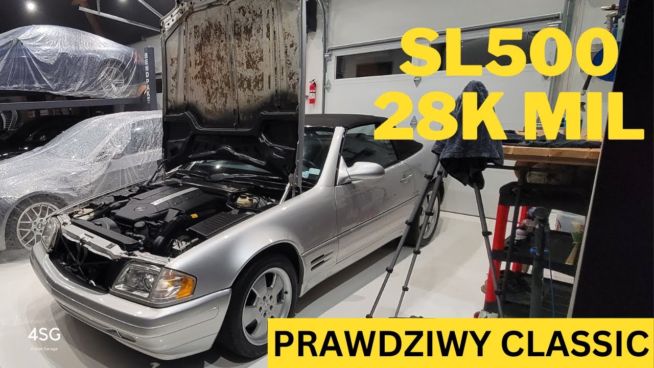 Kupiłem MERCEDESA | V8 SL500 R129 | R-Jak Roadster | A Mówią Że w USA to same Rozbite/Szroty 🤔😀