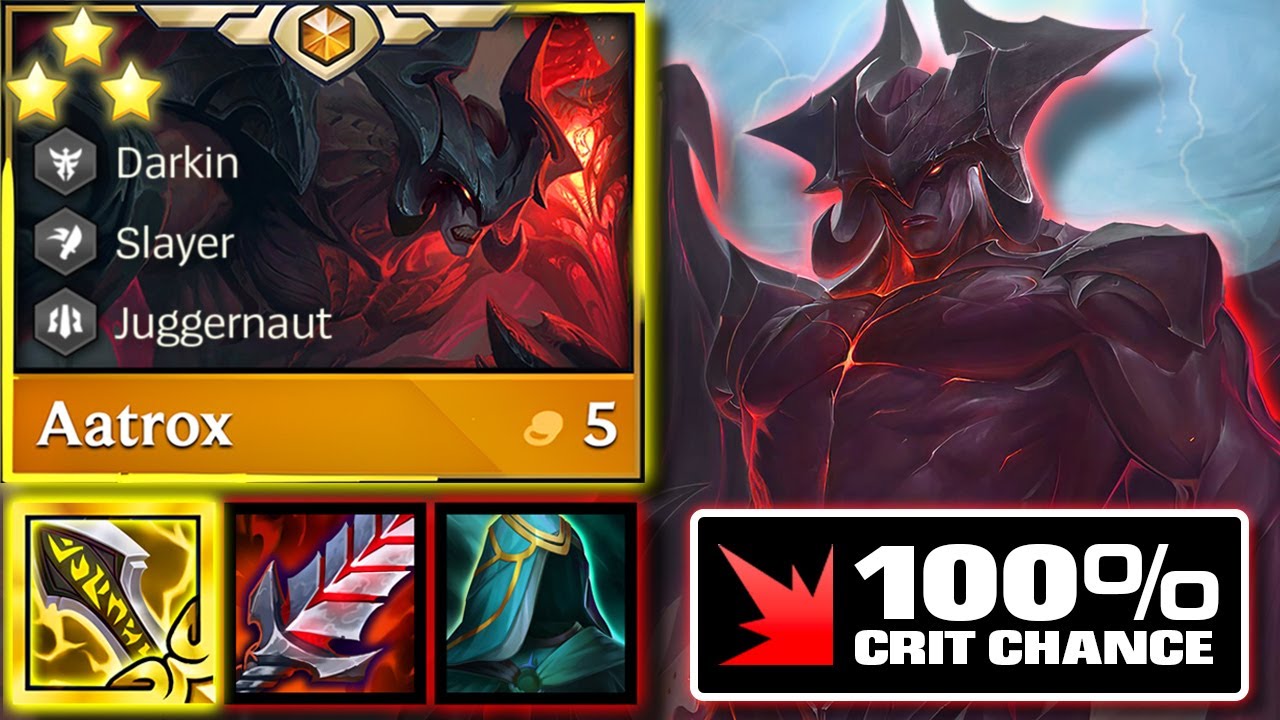 Full Crit Aatrox 1v9! ⭐⭐⭐ | TFT Set 9