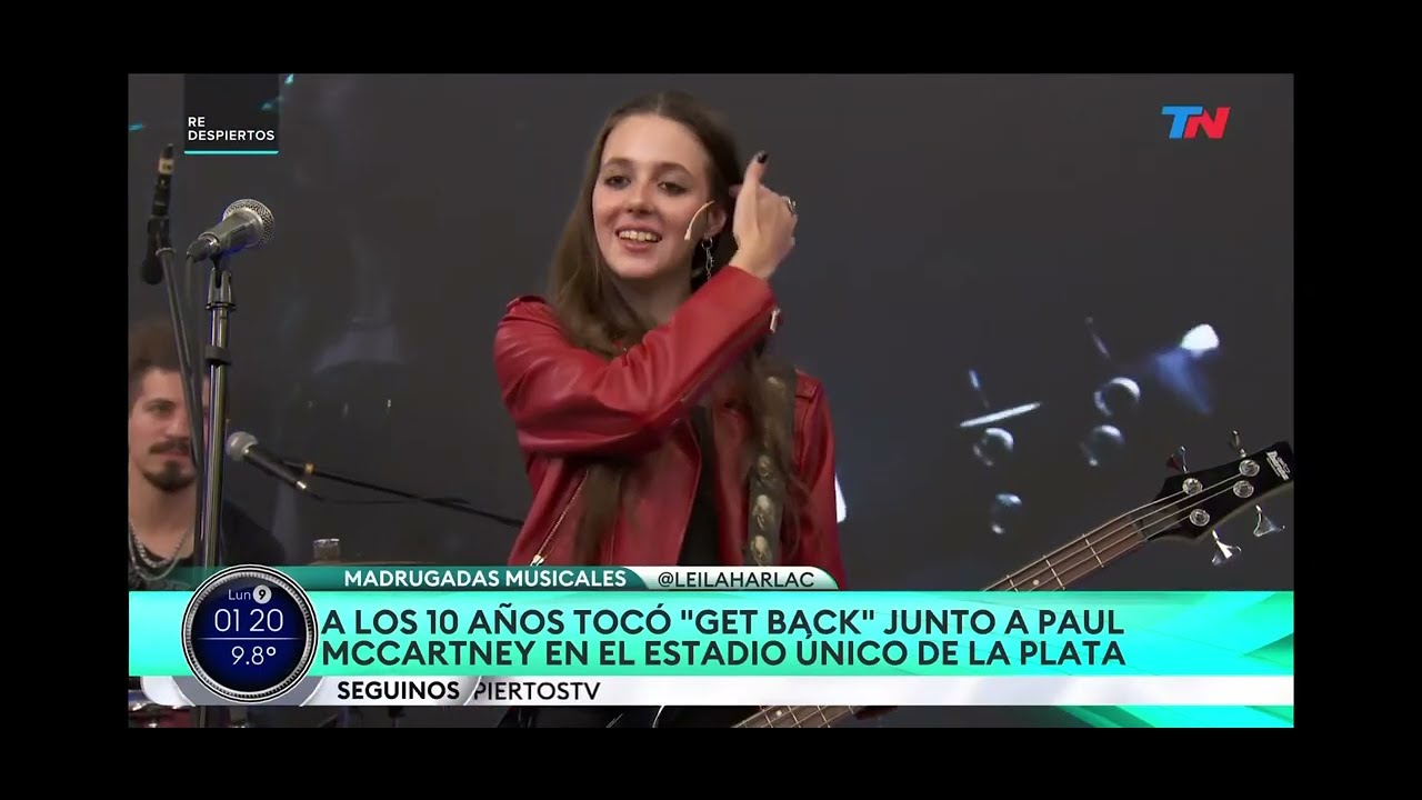 Leila Harlac en Re Despiertos TN - Entrevista y Show en vivo - 08/06/2025