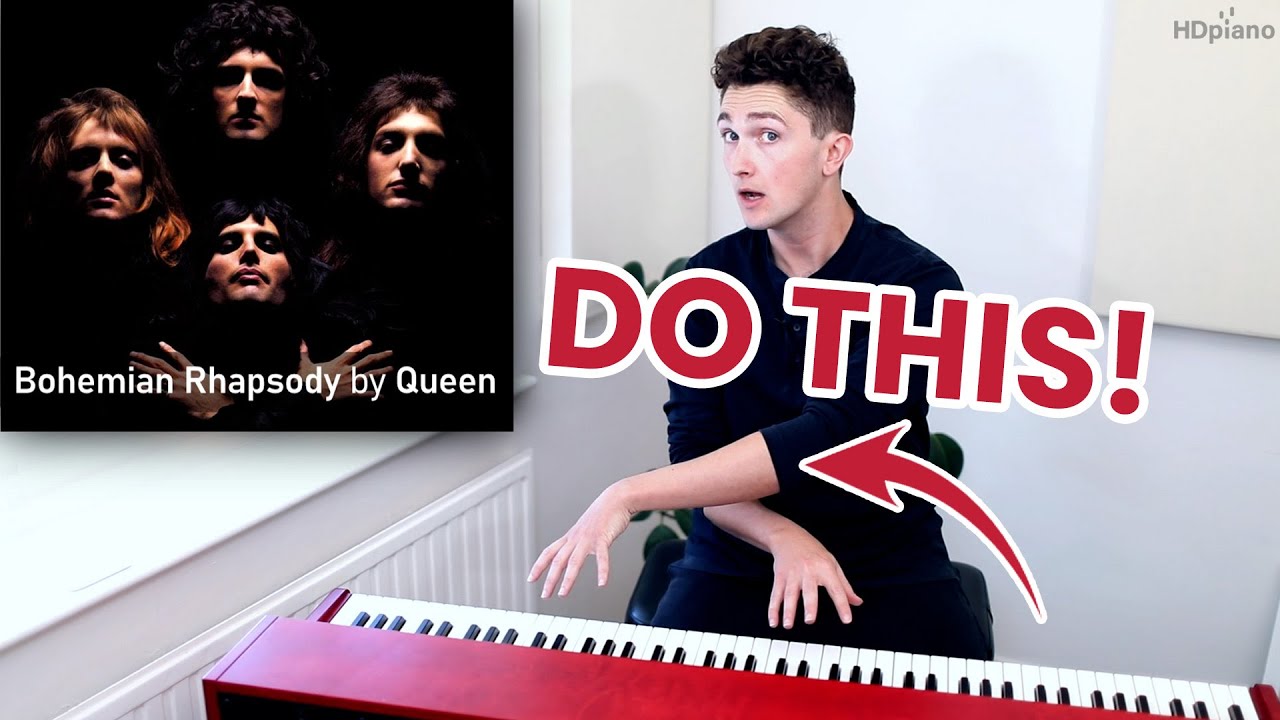 4 Queen Songs Anyone Can Play On Piano | HDpiano (ft. David Bennett Piano)