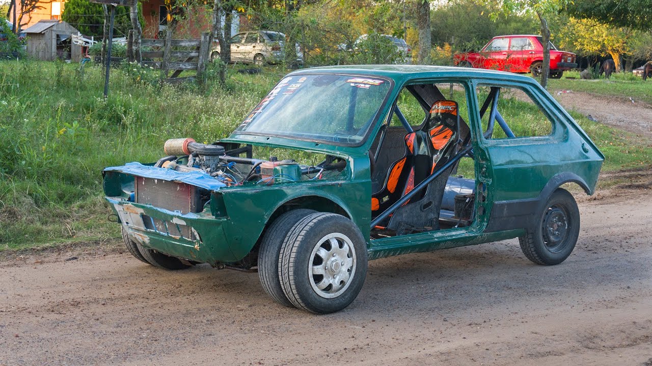 HICIMOS DUAL 6X4 EL FIAT 147 - AHORA SI SE AGARRAA -  *Palier Salio Del Chat* - Radialero Team