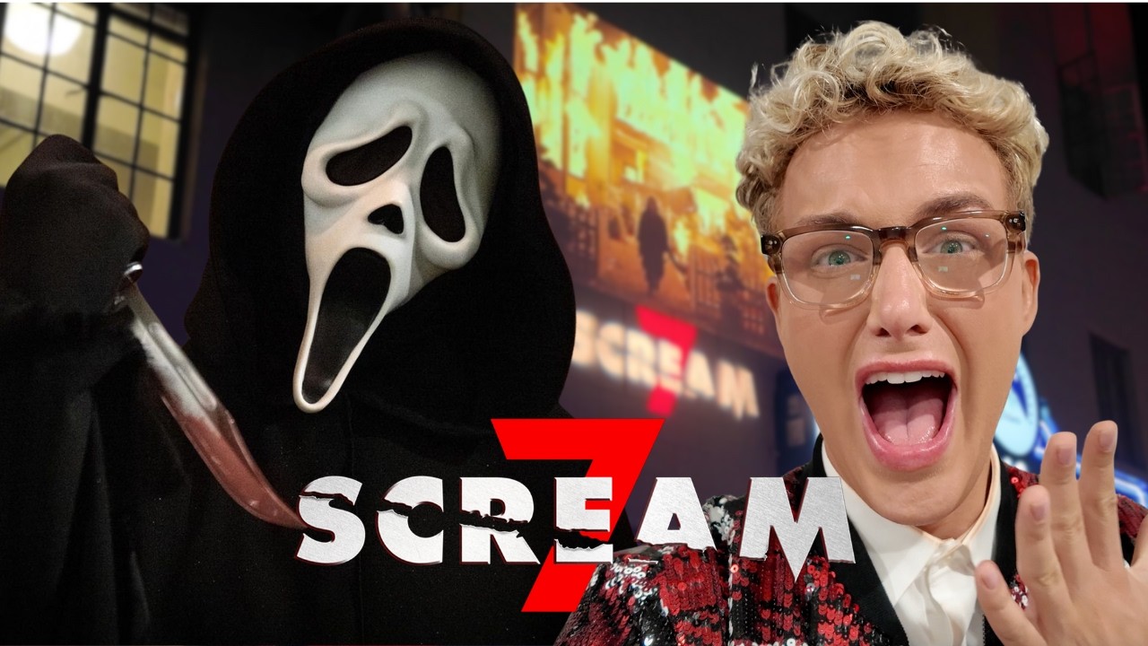 Я был на премьере фильма &laquo;Крик 7&raquo; 👻 Призрачное лицо повсюду