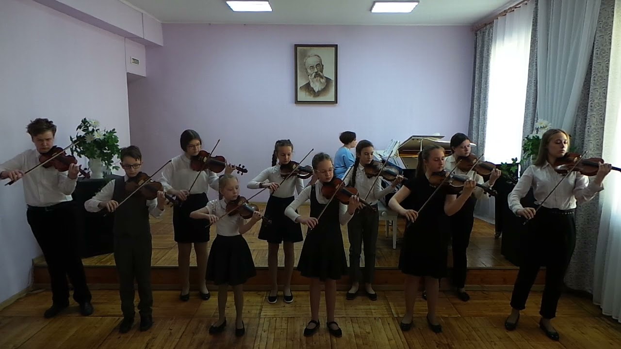 ДМШ 1. Ансамбль скрипачей. Чардаш обр. Н. Ризоля