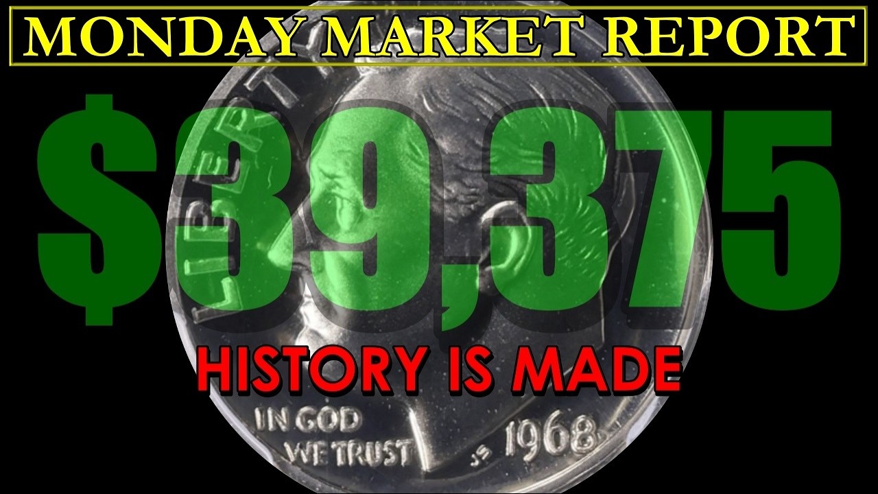 HISTORY MAKING DIME SALE! Coin In Cheap $15 Set Brings $39,000! MONDAY MARKET REPORT