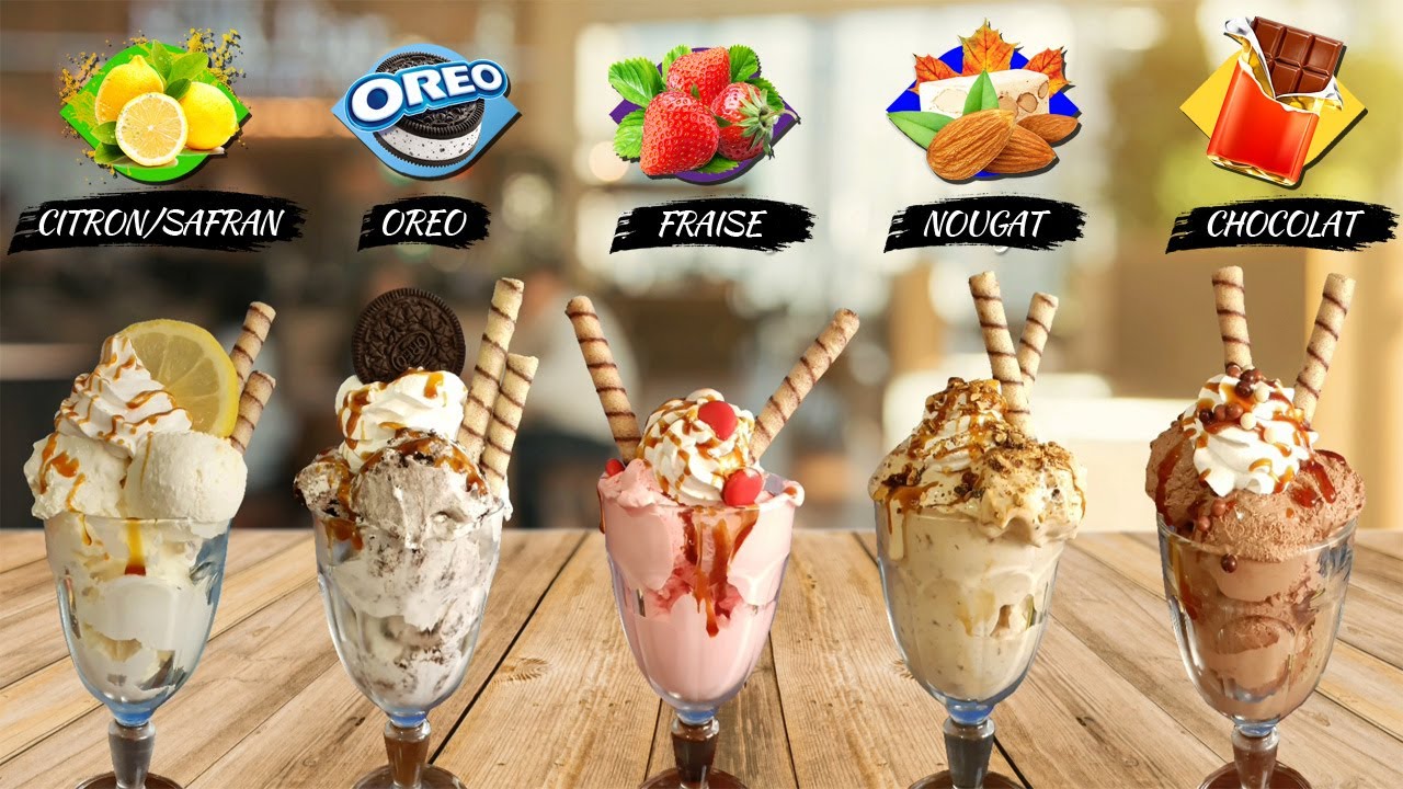 Enfin! Glaces Oliveri avec 5 Parfums |  قنبلة الصيف... أخيراً ڭلاص أوليفيري  بخمس نكهات دفعة واحدة