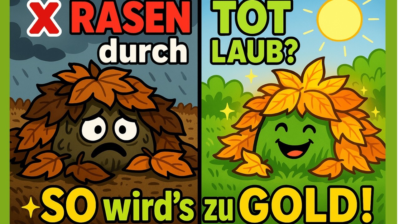 Laub in wertvollen D&uuml;nger verwandeln! 🍂 🍃