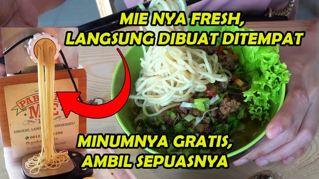 CUKUP 15 RIBU DAPET MIE AYAM, CEMILAN & MINUM GRATIS SEPUASNYA BANYAK PILIHAN | PABERIK MIE