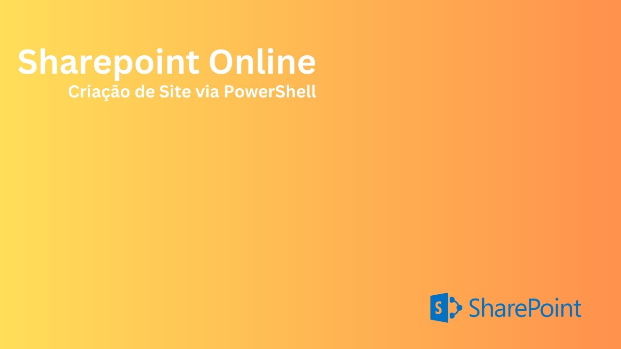 Create Site SharePoint with PowerShell