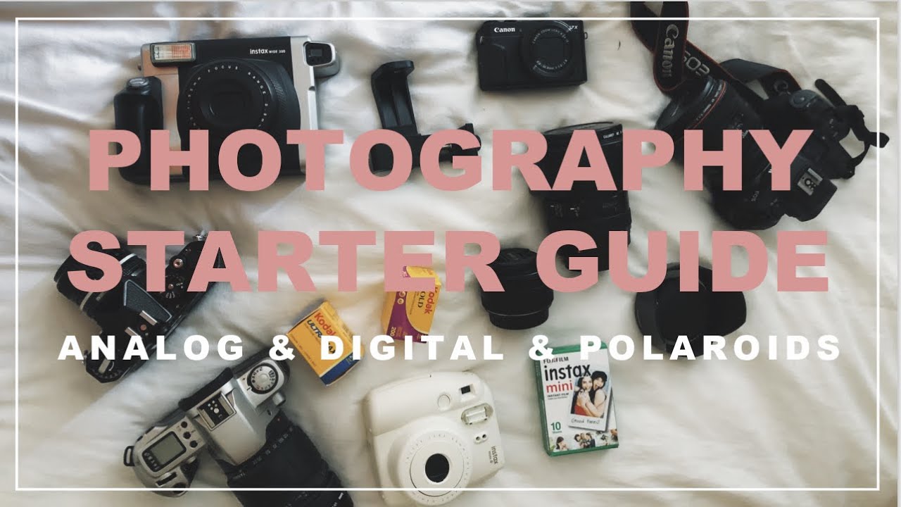 FOTOGRAFIE GUIDE - ANALOG, DIGITAL & POLAROIDS